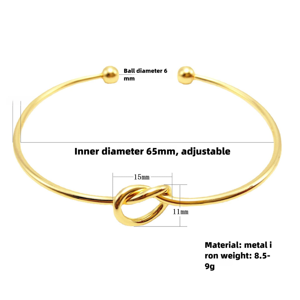 Vintage Woven Twist Stainless Steel Bangle Bracelet – Goth Streetwear