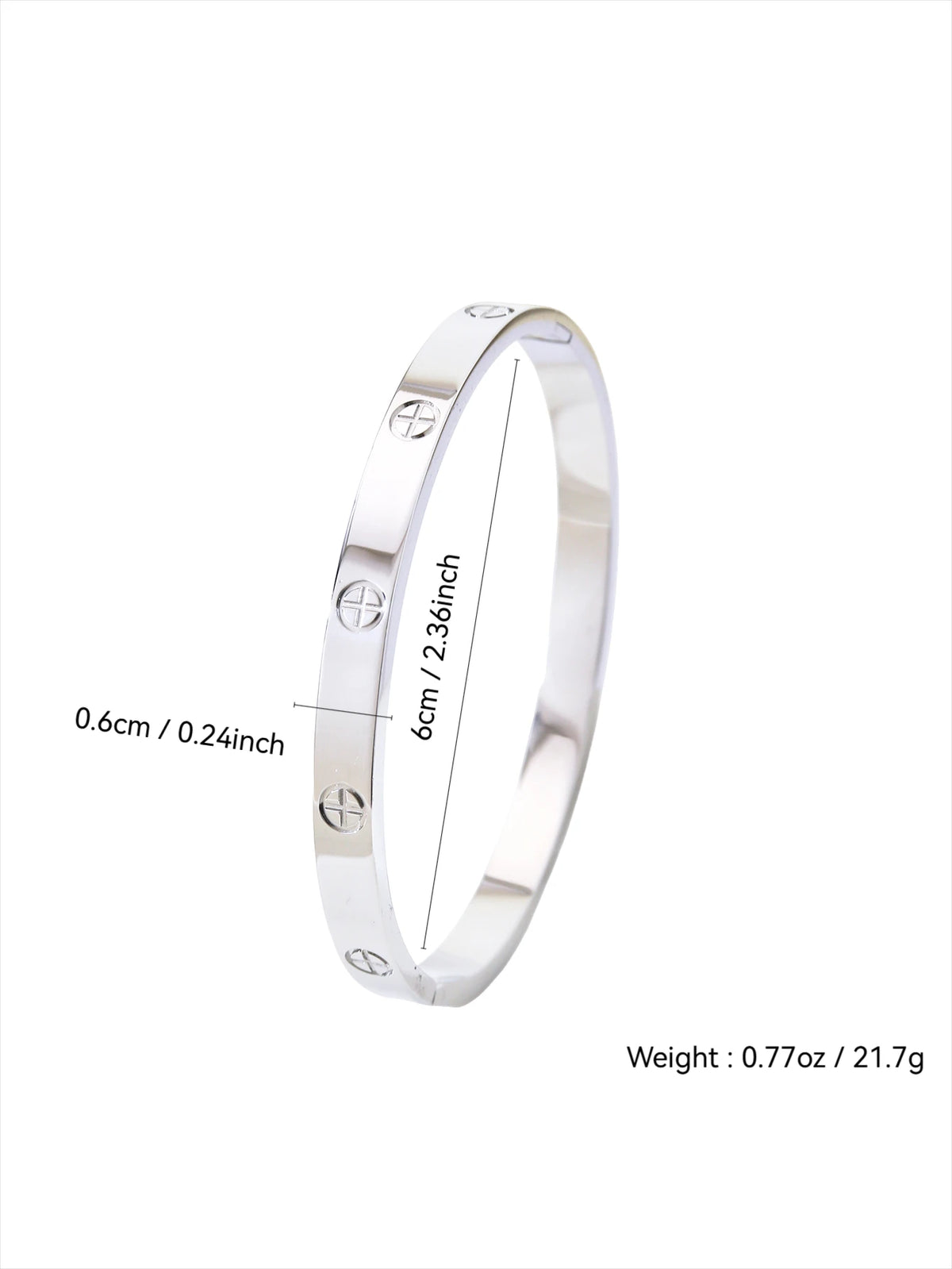18K Gold-Plated Stainless Steel Ladies' Bracelet