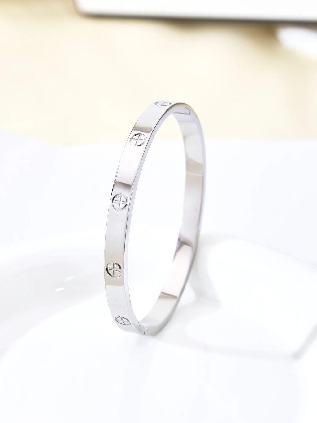 18K Gold-Plated Stainless Steel Ladies' Bracelet